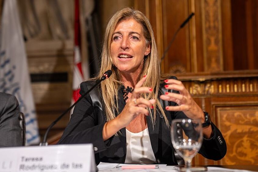 ELI President, Teresa Rodríguez de las Heras Ballell